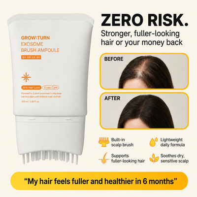 Exosome Hair Growth Ampoule Brush