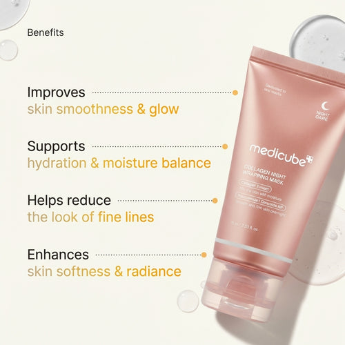 Pink Collagen Overnight Peel Mask