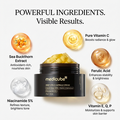 Deep Vita C Capsule Cream (Buy 1 Get 1 Free)