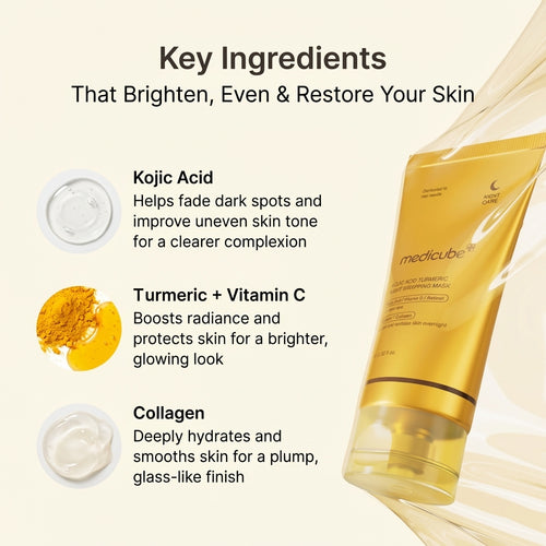 Kojic Acid Turmeric Peel Off Mask Overnight Glow