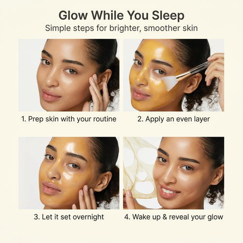 Kojic Acid Turmeric Peel Off Mask Overnight Glow