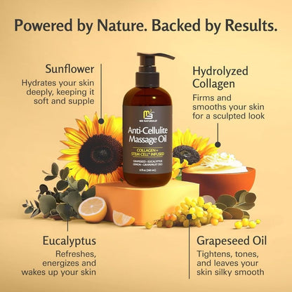 M3 Anti - Cellulite Massage Oil - SkinViral