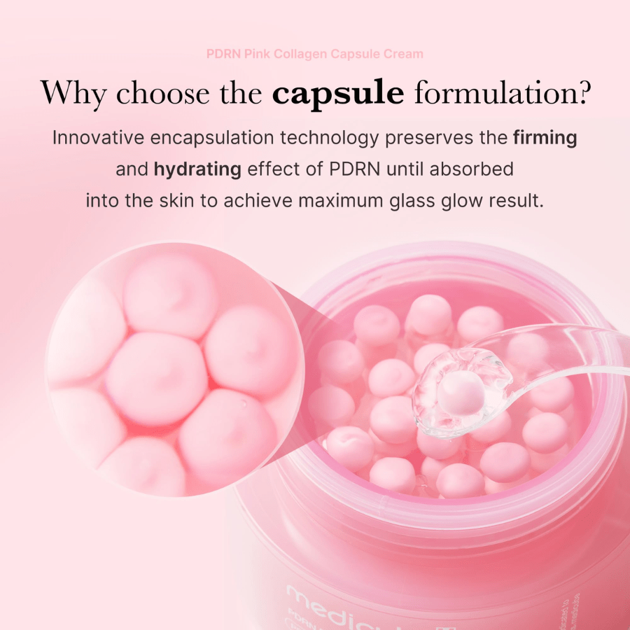 PDRN Pink Collagen Capsule Cream - SkinViral