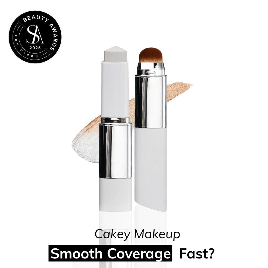 Skinviral™ — Korean Color - Changing Foundation Roll - On - SkinViral